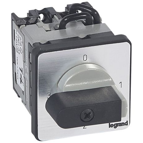 Переключатель кулачковый PR12 3 направления С 0 1Ф монтаж на винт - 027502 Legrand