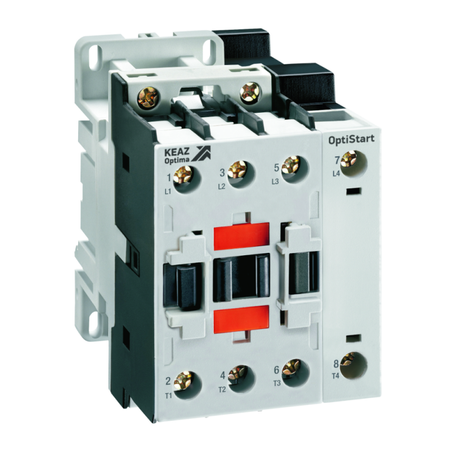 Контактор с катушкой управления DC OptiStart K-F-26-04-00-D024 | 334746 КЭАЗ