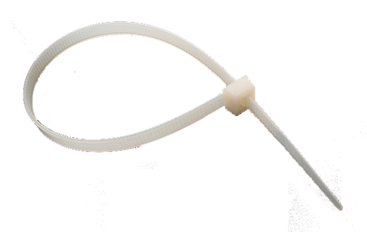 Хомут кабельный КСС 7.6х200 нейлоновый бел. (уп.100шт) IN HOME 4690612011776