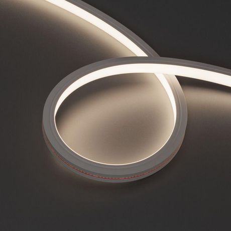 Лента светодиодная герметичная MOONLIGHT-TOP-X320-13x12mm 24V Day4000 (5 W/m, IP67, sauna, 15m, wire x2) (ARL, Вывод вниз, 3 года) - 051131 Arlight