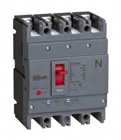 Выключатель автоматический 4п 40А 35кА ВА-332А DEKraft 28112DEK APC
