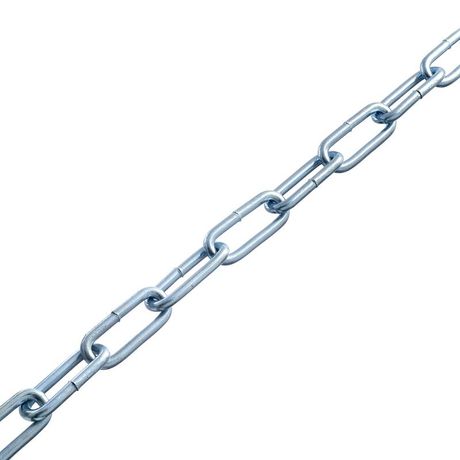Цепь сварная М 5 DIN 763 длиннозвенная (уп.5м) пакет СТРОЙМЕТИЗ 416525