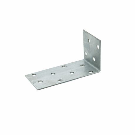 Уголок крепежный анкерный 40х60х40x2, оцинкованный - накл. | 141944 Tech-KREP