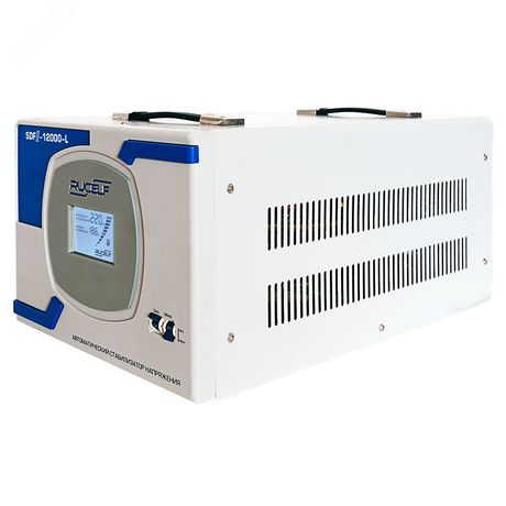 Стабилизатор напряжения RUCELF 2 поколения электромеханический однофазный 12 кВА напольный - SDF.II-12000-L