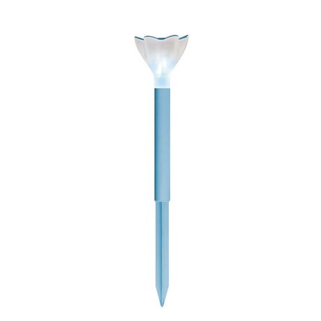 Светодиодный садовый светильник USL-C-418/PT305 на солнечной батарее Blue crocus Classic. - 10624 Uniel