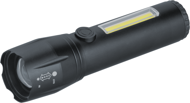 Фонарь светодиодный ручной 95 695 NPT-CM19-ACCU алюм.3 реж 1LED 3Вт+8COB 3Вт Li-ion 3.7В NAVIGATOR 95695 NAVIGATOR арт. 95695