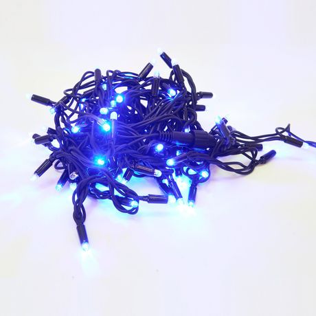 Гирлянда светодиодная с эффектом мерцания 10м Соединяемая 120 светодиодов Синий и белый свет Провод черный ULD-S1000-120/TBK BLUE-WHITE IP67 ТМ Uniel - UL-00010895