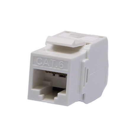 Модуль розеточный Keystone Jack 8P8C (RJ-45) UTP Cat6 заделка без инструмента 180 град (DIY упак.) - 10-0342-1 Net.on