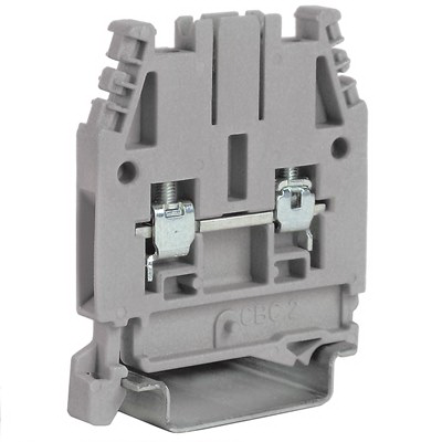 Зажим проходной CBC.2GR 2.5кв.мм сер. DKC ZCBC02GR-RET ДКС