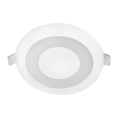 Светильник светодиодный встраиваемый круглый RLP-BL 6Вт 230В 4000К 350Лм 105мм с подсветкой белая IP20 | 4690612032955 IN HOME