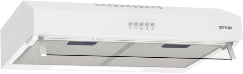 Вытяжка встраиваемая WHU629EW/M упр.: кнопочное (1 мотор) бел. Gorenje 1119570