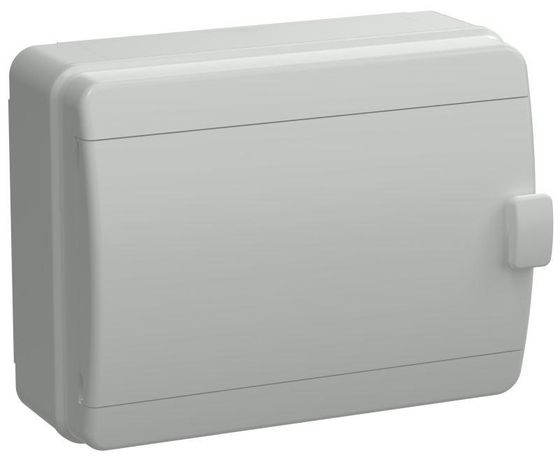 Корпус пластиковый навеснойна 18 модулей КМПн-18 IP65 серый непрозрачная дверь TEKFOR | TF5-KP73-N-18-65-K03-K03 IEK