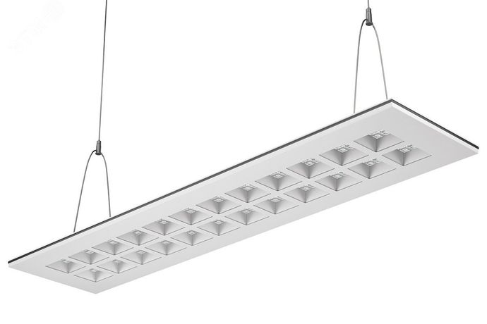 Светильник LED СЛИМ (СВО) 26Вт 3200Лм 4,0К КСС Г IP23 встраиваемый - LE-СВО-45-026-5715-23Д ЛЕД-Эффект