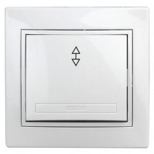 Переключатель 1-кл. СП Plano 10А IP20 1-103-01 250В бел. Intro Б0027599 ЭРА