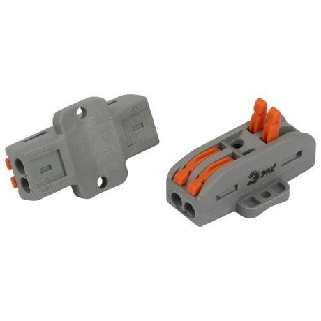 Клемма проходная с монтажной площадкой 222-2412Р рычагами 2 полюса 0.08-2.5/4 мм2 NO-225-453 (упаковка шт.) - Б0067942 ЭРА