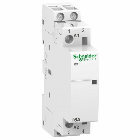 Контактор модульный iCT16A 2НО 230/240В АС 50Гц | A9C22712 Schneider Electric APC