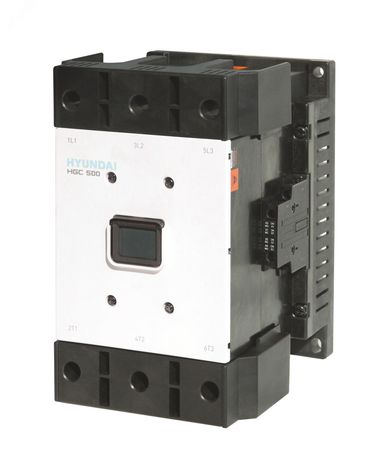 Магнитный контактор HGC500 22NS F220 500А 250 кВт при АС3 (380-440В) кат. 100-240В АC 110-220 DC 2НО+2НЗ | 13.01.01.000564 HYUNDAI