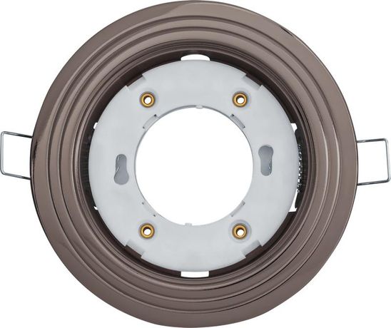 Светильник встраиваемый под лампу GX53 NGX 93 041 NGX-R6-005-GX53 (2 Круга черный хром) | 93041 Navigator