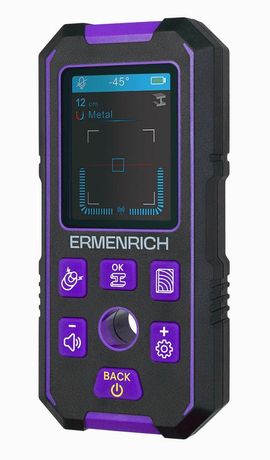 Детектор скрытой проводки Ping SM70 фиолет. Ermenrich 83841 Ermenrich арт. 83841