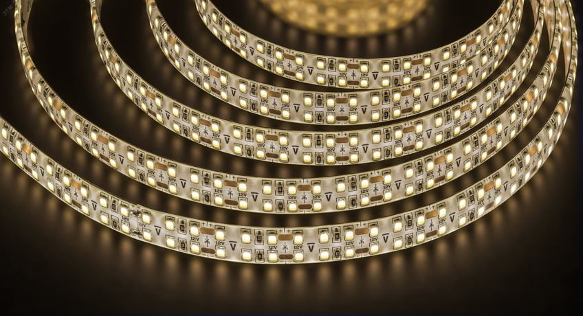 Лента светодиодная 30Вт/м 12В 3000К IP65 240LED/м NLS-2835 5м - 22888 Navigator 14466