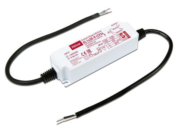 Драйвер LED CV 30Вт--24В/24В-IP67 (Helvar OL1x30-E-CV24) | 4002000100 Световые Технологии