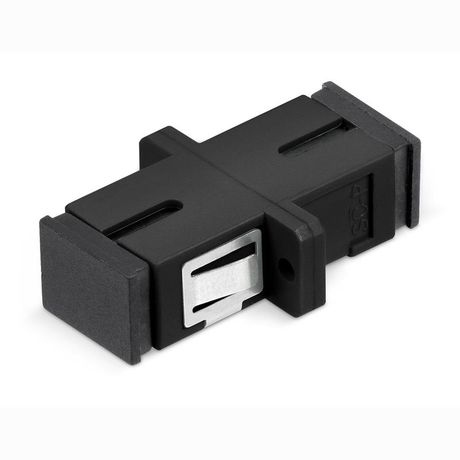 Соединитель проходной SC-SC, SM(для одномодового кабеля), simplex черный - 10596c Cabeus