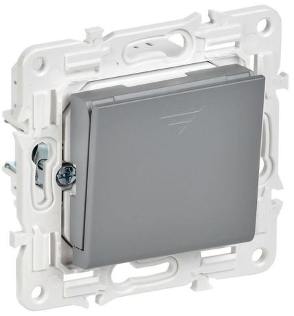 Выключатель карточный SKANDY 30А SK-V15Gr сер. IEK SK-V11-0-10-K03