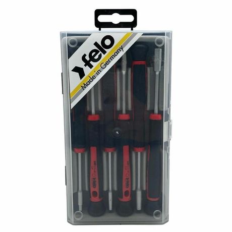 Набор отверток-торцевых ключей для точных работ (6 предметов) FELO 24996166 24996156