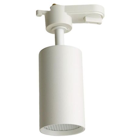 Светильник светодиодный трековый на шинопровод ДПО-10w 4000К 800Лм белый с антибликовой решеткой - AL128 48916 FERON