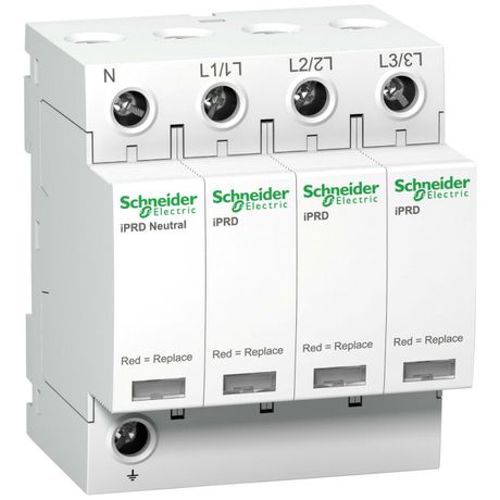 Ограничитель перенапряжений импульсный Т3 iPRD 8 8кА 350В 3П+N - A9L08600 Schneider Electric