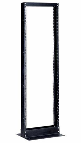 Стойка открытая ORV1-45-RAL9005 19-дюймовая (19"), 45U, высота 2152 мм, однорамная, цвет черный (RAL 9005) | 29327 Hyperline