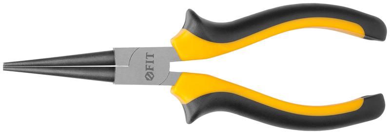 Круглогубцы ''Стайл'', мягкие прорезиненные ручки, молибденовое покрытие 165 мм - 50656 РОС