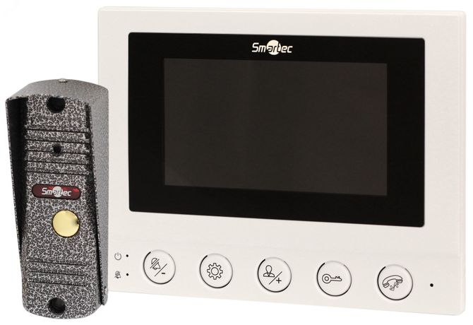 Комплект видеодомофона - ST-MS604S-WT Smartec smkd0694.1