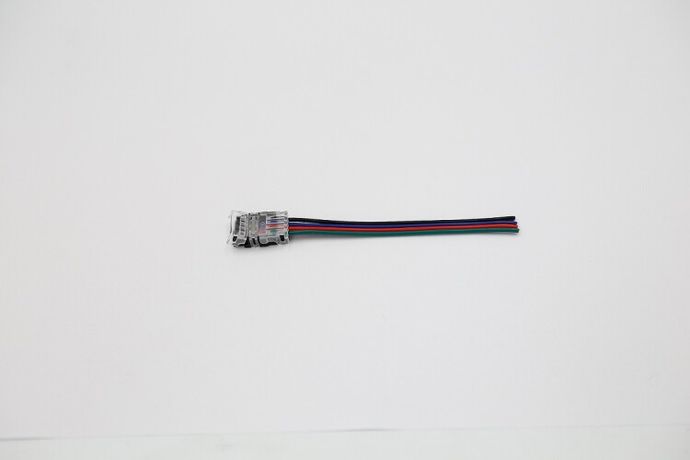 Аксессуар коннектор для светодиодной 4PIN with wire for Varton LED strip RGB 10mm ( connection to supply power) | V4-R0-70.0024.STR-0002 VARTO VARTA