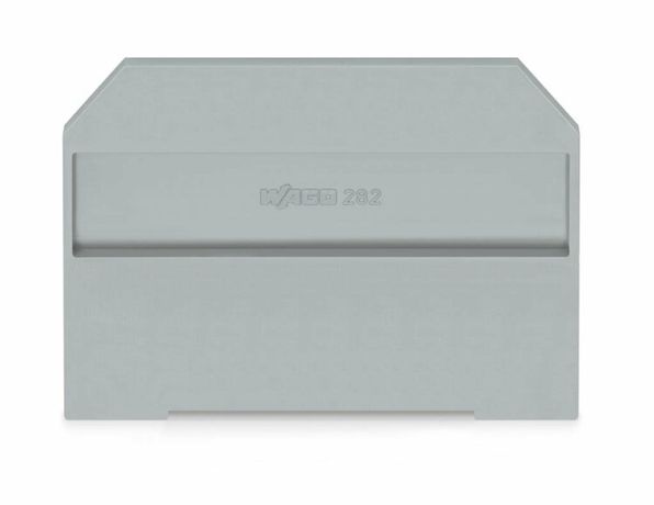 Пластина торцевая 46мм Серая (уп/25шт) | 282-311 WAGO