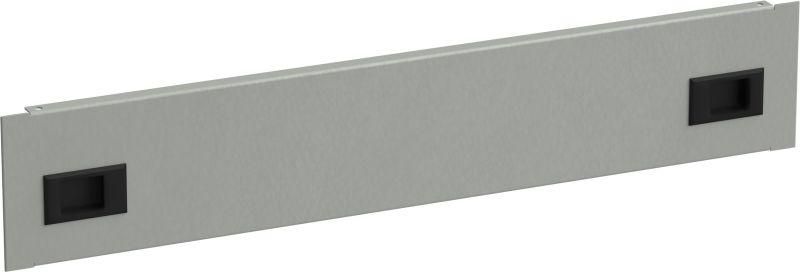 РФ | ZP-FP35-02U-H-G3-R ITK by ZPAS Фальш-панель 19" 2U крепление на защел сер IEK