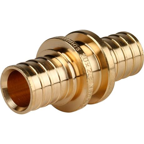 Муфта соединительная равнопроходная 20 для труб из сшитого полиэтилена аксиальный - SFA-0003-000020 STOUT RG008P0TP30023