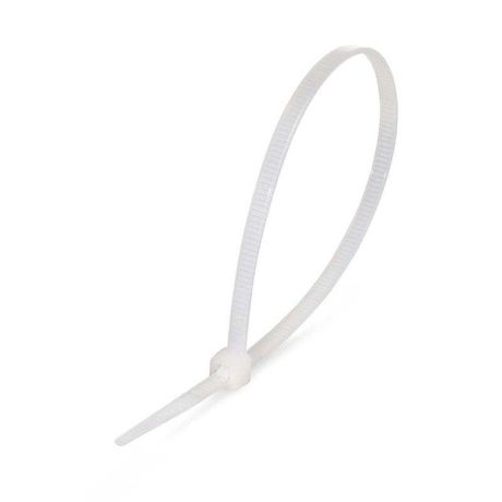 Хомут нейлоновый НСС EasyFix 4х100 бел. (уп.100шт) Fortisflex 89914 КВТ