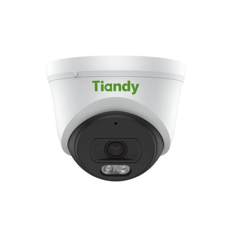 Видеокамера IP Turret 2мпх 2.8мм с микрофоном POE/12V LED/IR TC-C32XN I3W/E/Y/2.8mm/V4.2 Tiandy 00-01019558