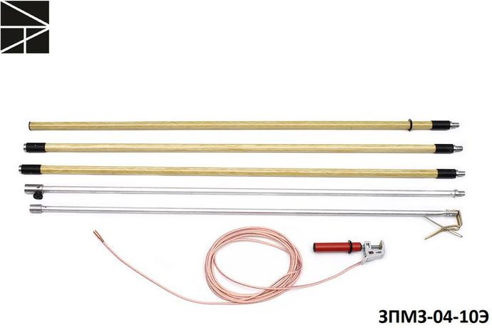 Заземление переносное для воздушных линий ЗПМЗ-0.4-10Э сечен. 25мм ЭЛЕКТРО ТРЕЙД ET-Z221-25