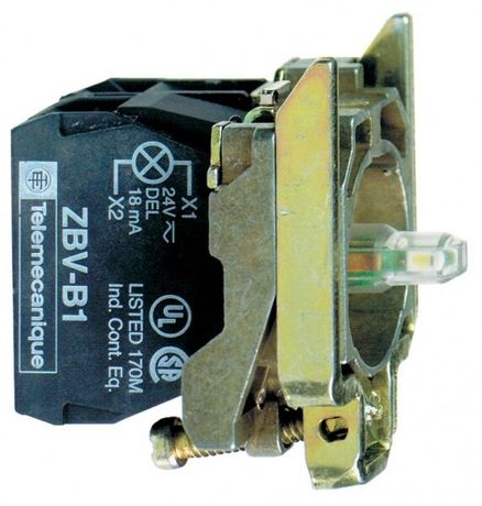 КОРПУС КНОПКИ 22ММ 24В С ПОДСВЕТКОЙ ZB4BW0B61 | Schneider Electric
