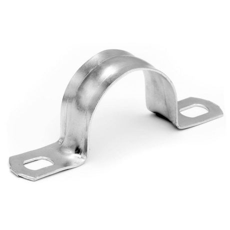 Держатель оцинкованный двусторонний (скоба СМД), д.8мм, с крепежными отверстиями 8,5х6 мм | H8DH8.5X6 DKC ДКС