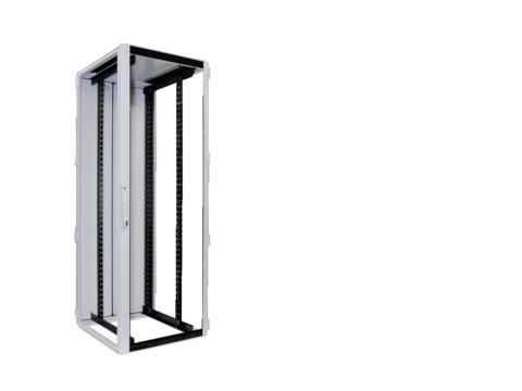 Шкаф DK TS IT 800х2200х800 47U с обзорной и стальной дверью Rittal 5512120