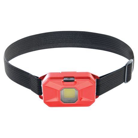 Фонарь светодиодный налобный Эконом на батарейках 3хAAA 2w COB IP44 пластик - TH2306 FERON 41710