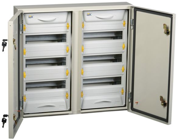 Корпус металлический ЩРн-2x36з-1 (ВхШхГ) 579х620х135мм У2 IP54 PRO | MKM16-N-2X36-54-ZU IEK