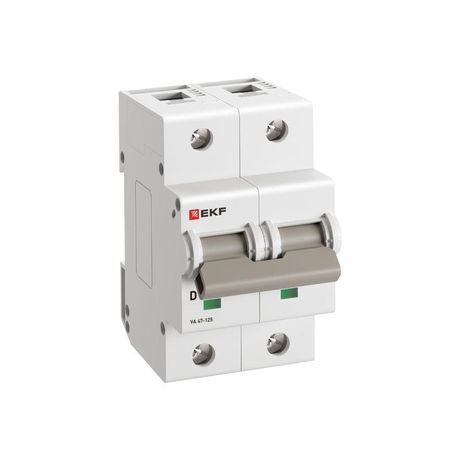 Выключатель автоматический ВА 47-125 2P 40А (D) 15кА PROXIMA | mcb47125-2-40D EKF