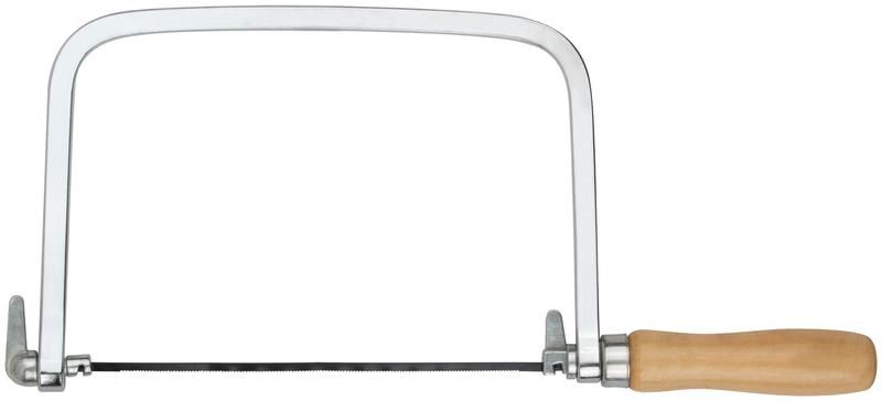 Ножовка по металлу и дереву 175 мм с глубокой рамкой + 5 запасных полотен - 40036 РОС