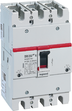 Автоматический выключатель DRX 250 HP TM Рег 3П 32A 25кА | 669003 Legrand