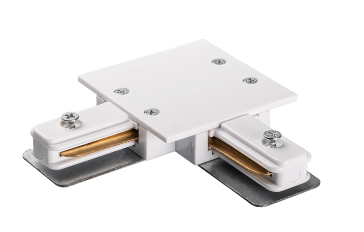 Коннектор для встраиваемого шинопровода белый L-образный PTR/R CL-WH | .5031876 Jazzway