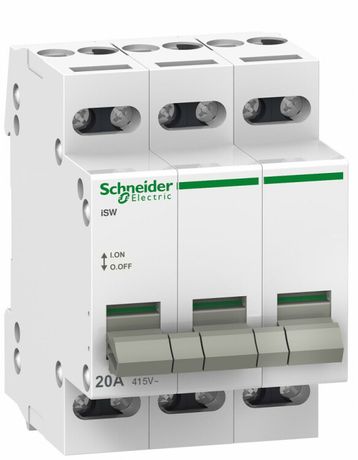 Выключатель нагрузки iSW 3П 20A | A9S60320 Schneider Electric APC